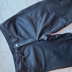 Athleta Black Outdoor Softshell Snow Pants 6P